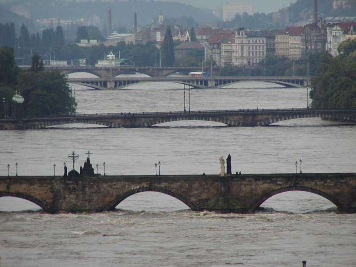 Das Moldau-Tal in Zentral-Böhmen ist ein weiterer Pilotstandort im Projekt INACO. Das Kulturerbe dieser Region, die auch die Hauptstadt Prag umfasst, ist besonders durch Überflutungen gefährdet. In Prag kam es beispielsweise im Jahre 2002 zu größeren Hochwässern.